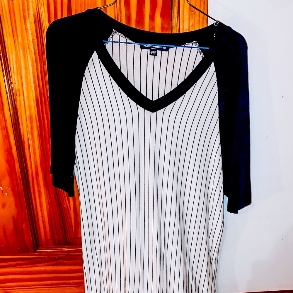 Brandy Melville OverSized Baseball T